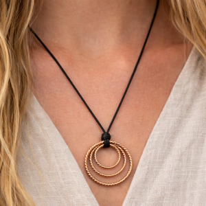 Alternative view of Tensor Ring Pendant