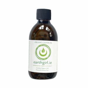 250ml Organic Cold Pressed Castor Oil Brown Glass Bottle