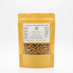 2 packs of Organic Turmeric & Black Pepper capsules
